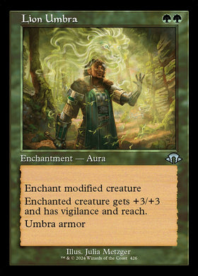 Lion Umbra Retro Frame MTG Singl...
