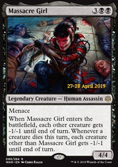 Massacre Girl Prerelease Foil - War Of The Spark 099