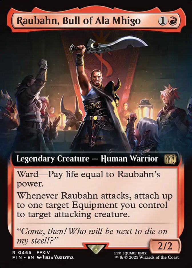 Extended Art Raubahn, Bull of Ala Mhigo Final Fantasy #465