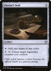 Patriar's Seal - Commander L...