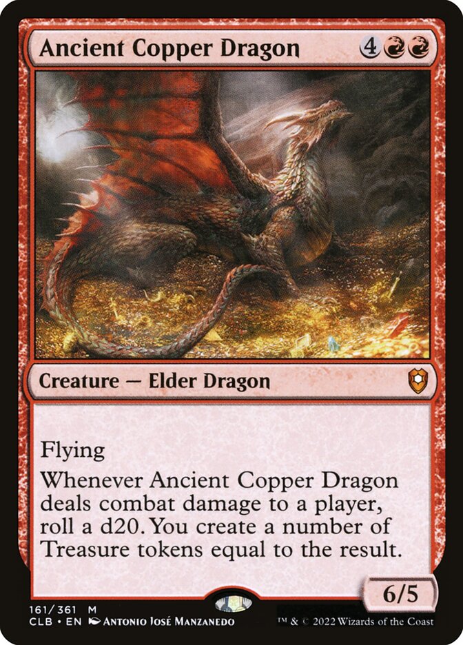 Ancient Copper Dragon - Commander Legends #161