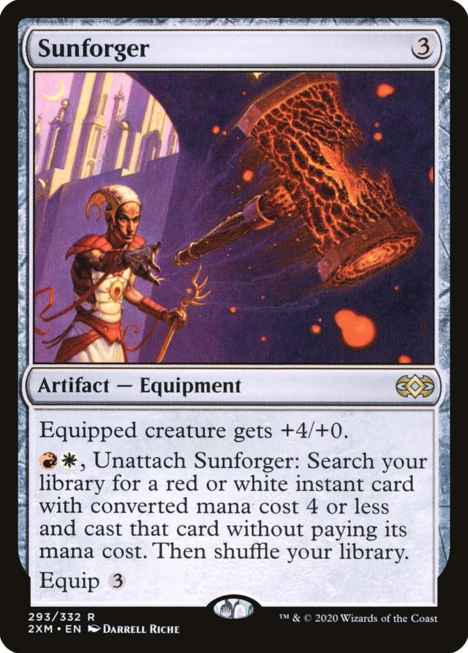 Sunforger Double Masters #293 Card Front
