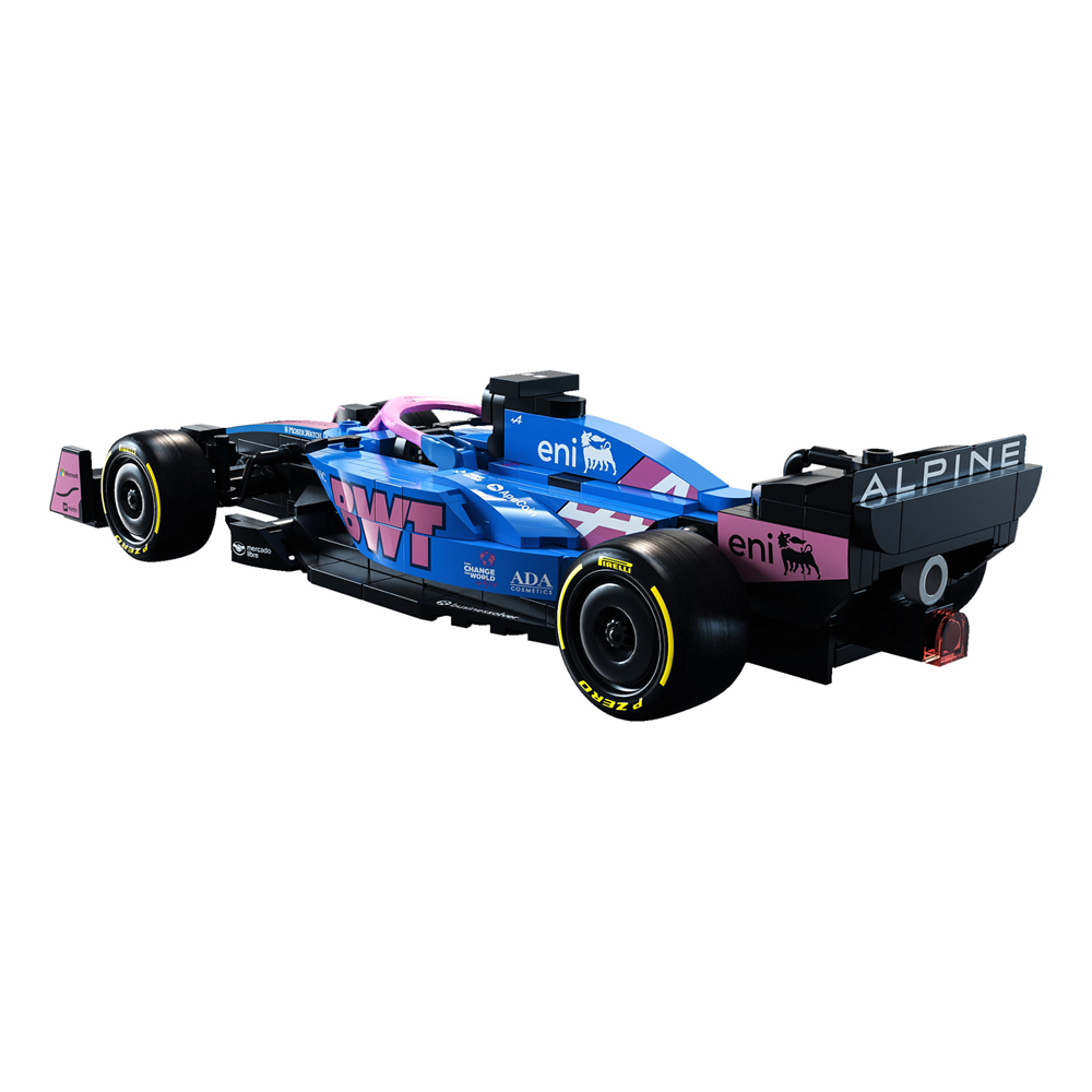 CaDA BWT Alpine F1 Team A525 Racing Car - 300 Piece Brick Model Kit
