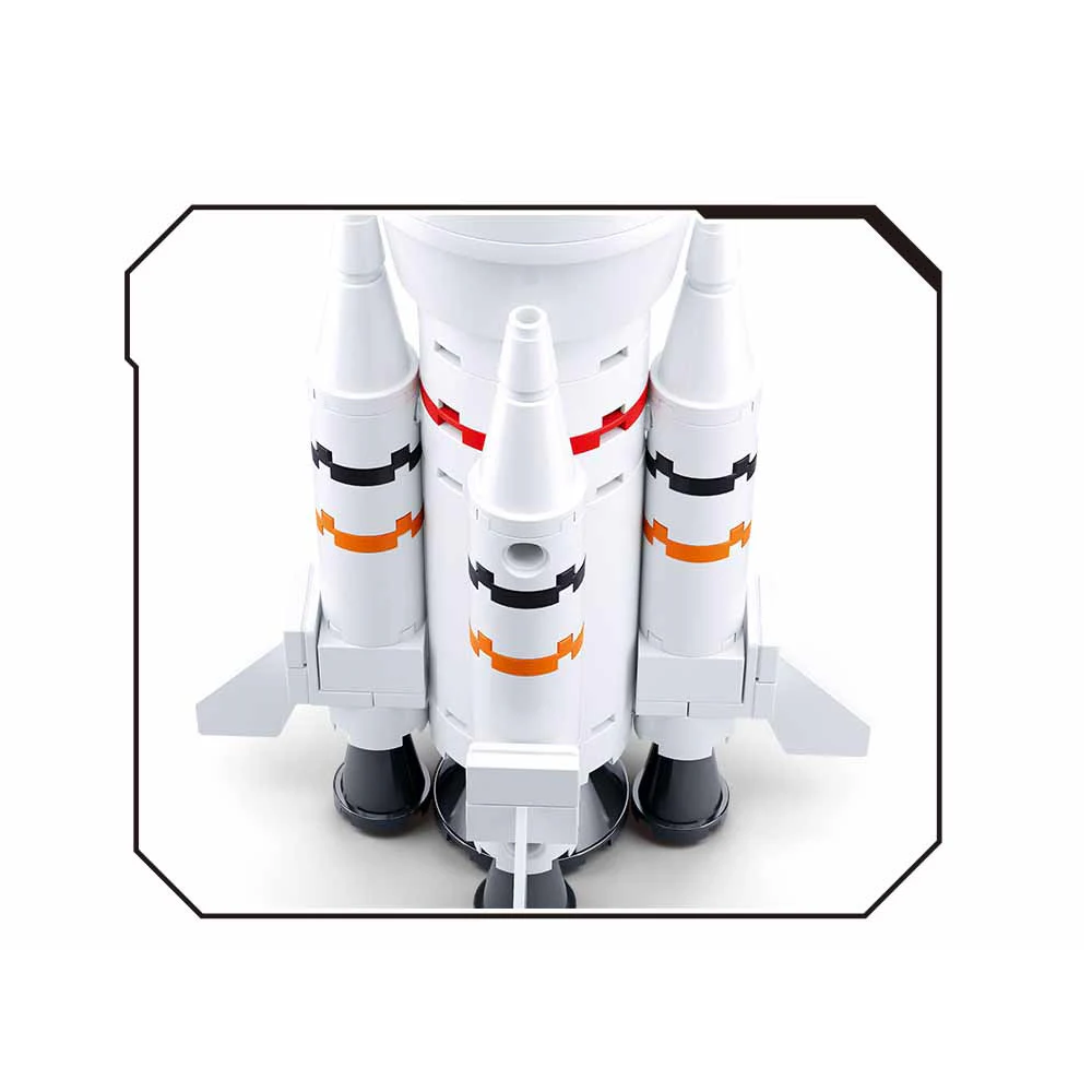 Sluban Saturn Rocket Booster Space Building Brick Kit