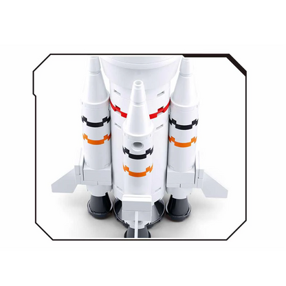 Sluban Saturn Rocket Booster Space Building Brick Kit