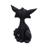 Kit a black cat figurine by Nemesis Now. A dozy posed black cat gazing upwards with an alluring stare and cute fangs peeking out of its mouth, a wonderful edition to your home décor or as a gift for a cat fan.