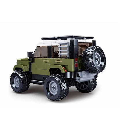 Sluban Green Tank SUV - ORV Building Brick Kit