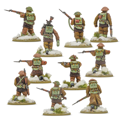 'Crossing the Rhine' - British & Canadian Infantry (Winter) Starter Army (Bolt Action)