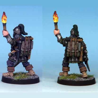 Fighter Plate & Sword - Crooked Dice