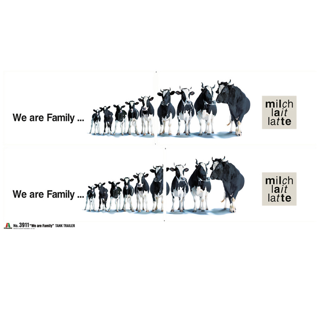 Italeri "We Are Family" Tank Trailer | 1:24 Scale Model Kit
