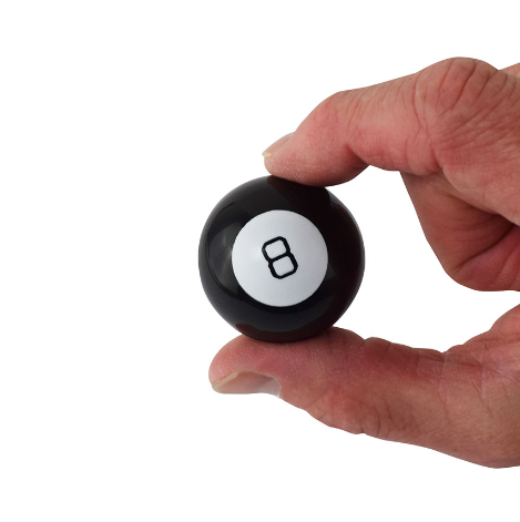 World's Smallest Magic 8 Ball