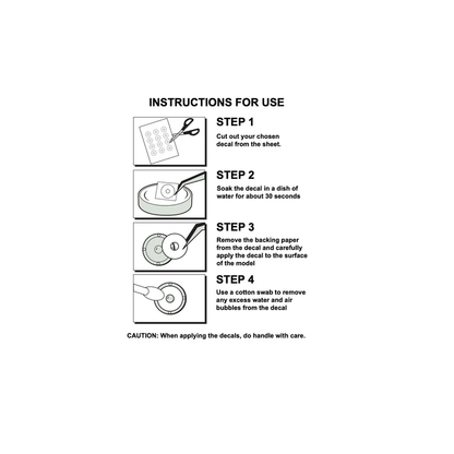 Barons' War Shield Decals Serjeants 01  - Wargames Atlantic