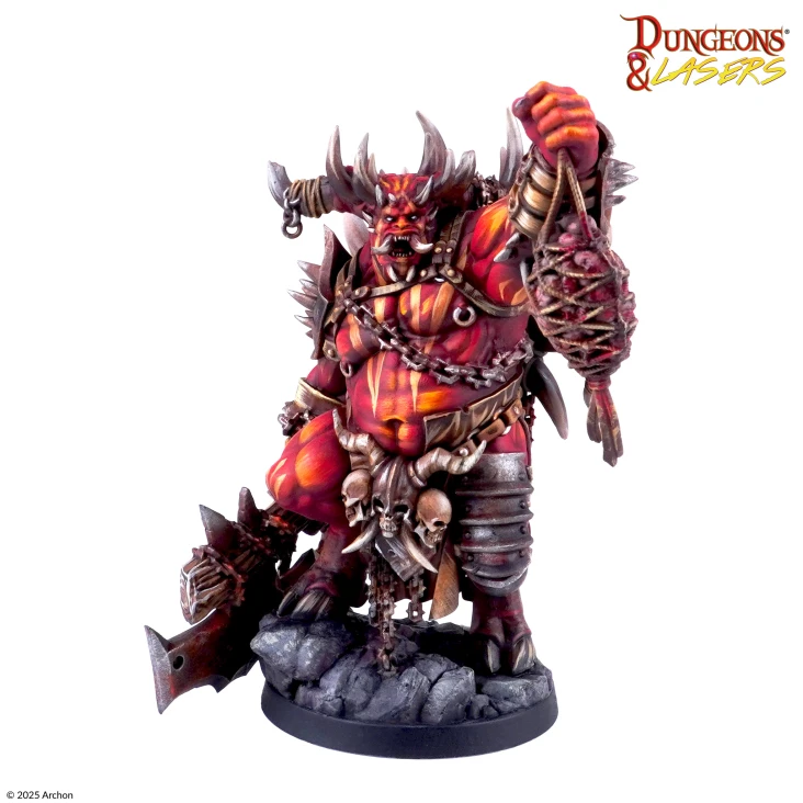 Dungeons and Lasers Baef the Horned Demon