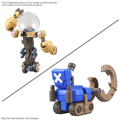 One Piece Chopper Robo Super 2&3 Heavy Armour & Horn Dozer - Model Kit