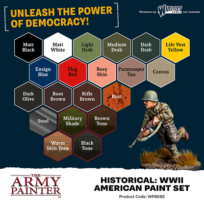 World War II American Paint Set - Warpaints Fanatic by Army Painter