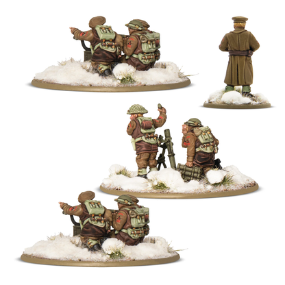 British & Canadian Infantry (Winter) Heavy Weapons Platoon (Bolt Action)