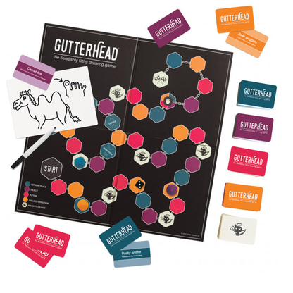 Gutterhead - The Fiendishly Filthy Drawing Game