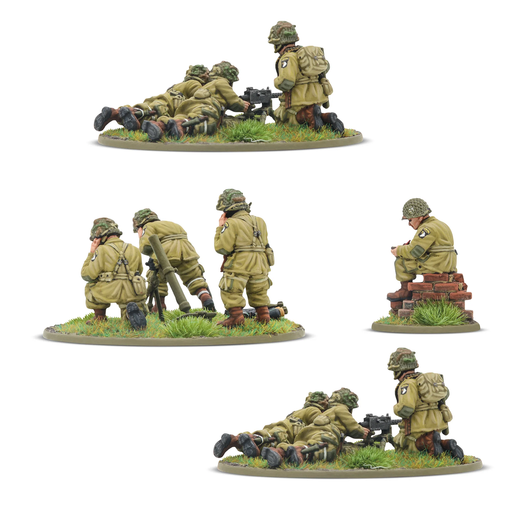US Airborne (D-Day) Heavy Weapons Platoon - Bolt Action