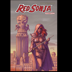 Red Sonja #8 from Dynamite Comics written by Torunn Gronbekk with art by Walter Geovani and cover art C. 