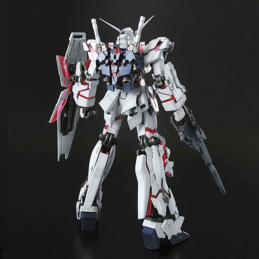 Model kit of a robot with colour...