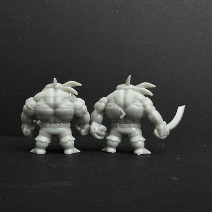 Shark Chibis A - Iron Gate Scenery