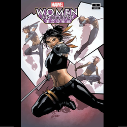Women of Marvel #1 from Marvel Comics written by Celeste Bronfman, Erica Schultz, Gail Simone and Sarah R Brennan with art by Arielle Jovellanos and more.