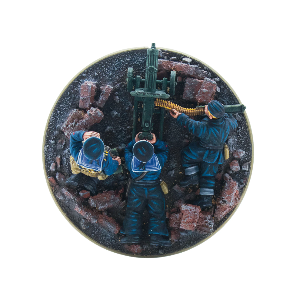 Soviet Naval Brigade MMG Team - Bolt Action Blister
