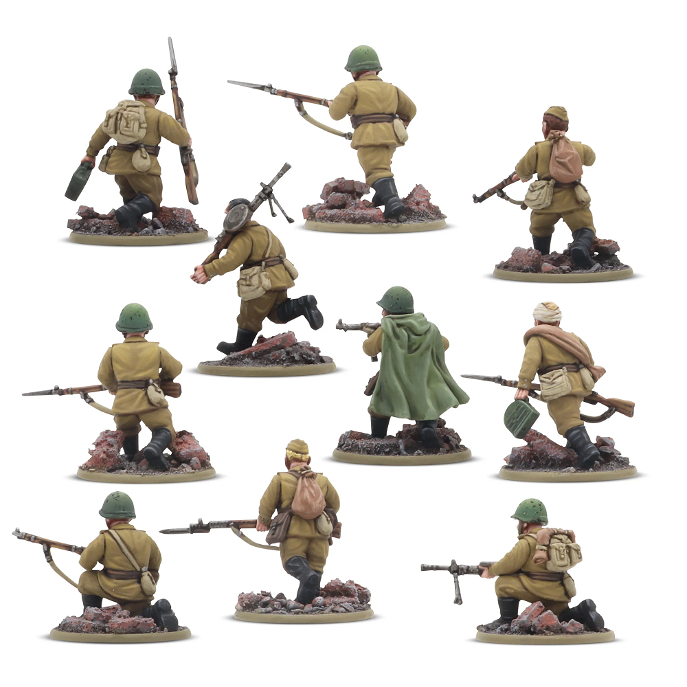 Soviet Army Infantry Platoon - Bolt Action