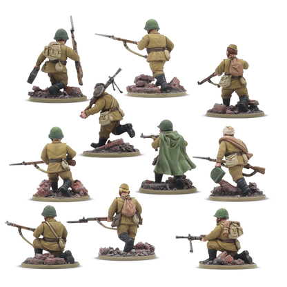 Soviet Army Infantry Platoon - Bolt Action