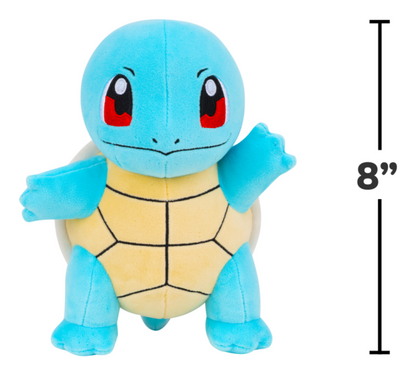 8" Squirtle - Pokémon Plush