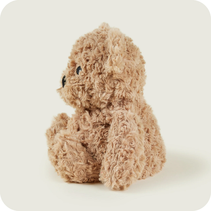 Warmies Brown Curly Bear -  Microwavable Plushies