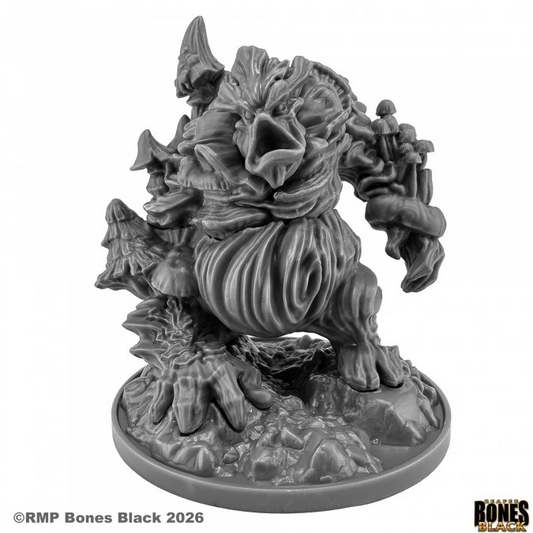 Colourful fantasy figurine with ...