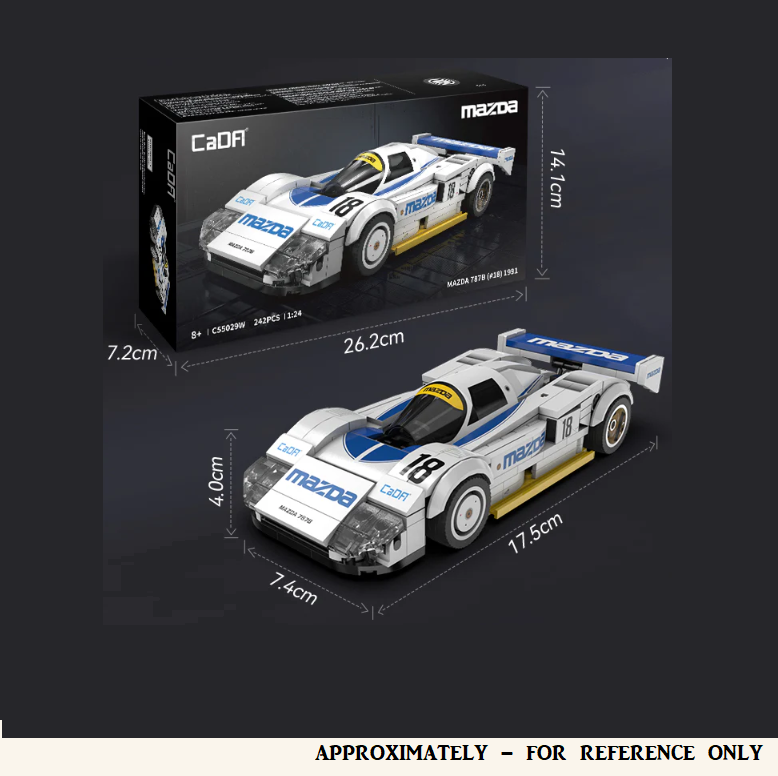 Mazda 787B #18 - Cada Bricks