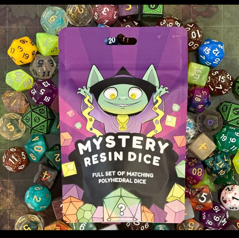 Halloween Spooky Mystery Dice Bag - Mystery Dice Goblin