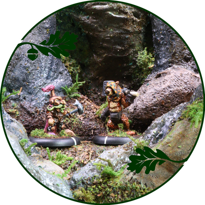 Minefolk Bogle King and Kobold - Oakbound