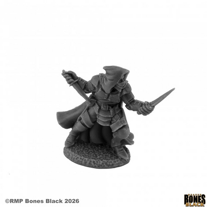 44269 Eli Quicknight Human Assassin - Reaper Bones Black