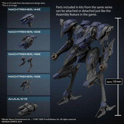 30mm Armoured Core Vi Schneider Nachtreiher/40e Steel Haze – Bandai Gunpla