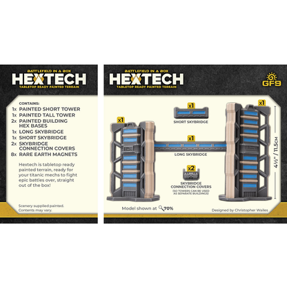 HexTech: Trinity City Binary Towers
