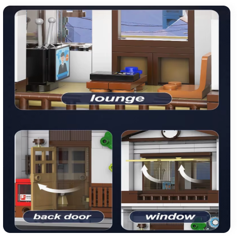 Japanese Style Canteen - Cada Brick Kit