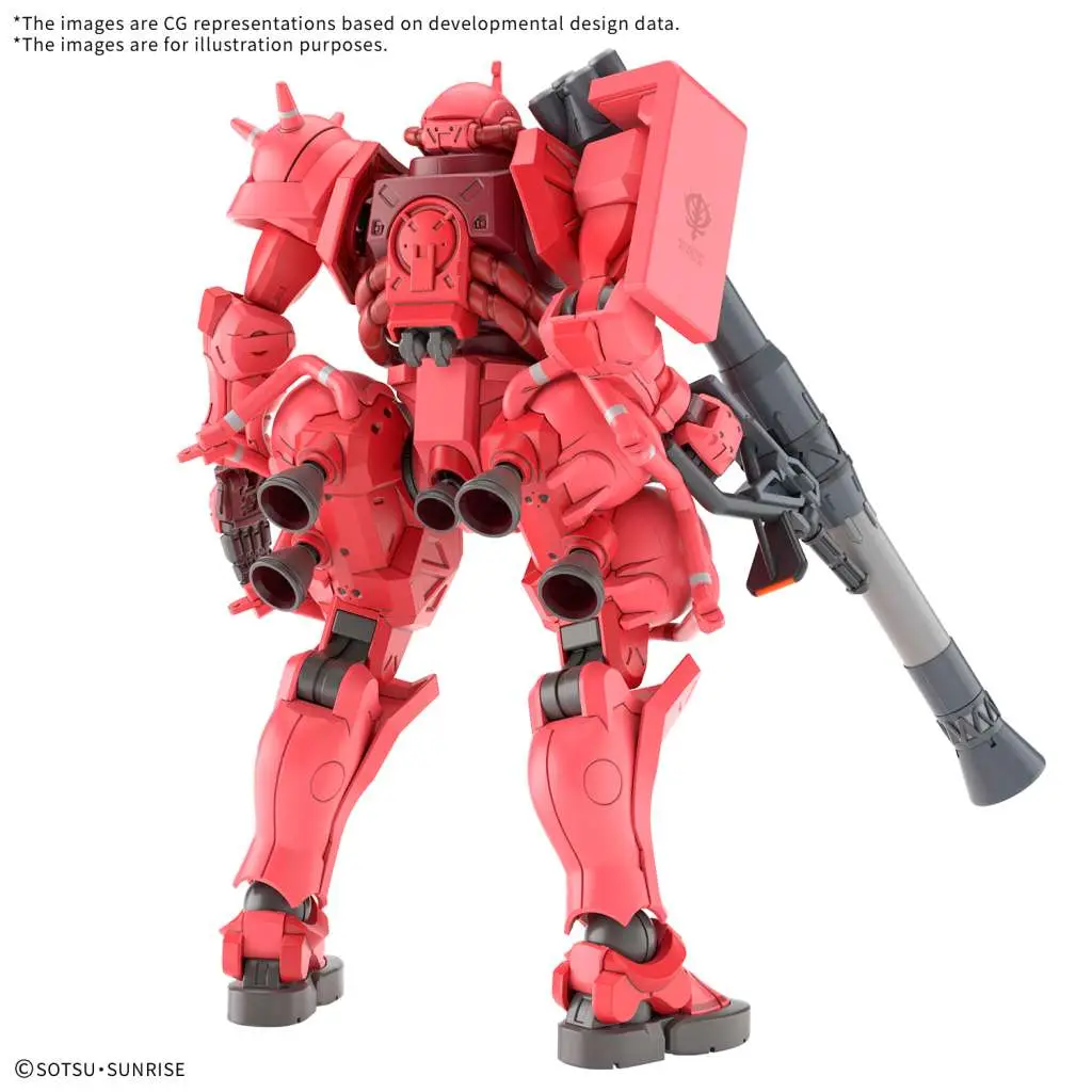HG MS-06S Char's Zaku GQ – 1/144 Bandai Gunpla