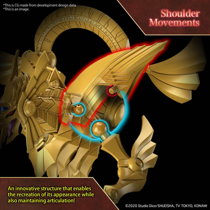 Yu-Gi-Oh Egyptian God The Winged Dragon of Ra Figure-rise Standard Amplified - Model Kit