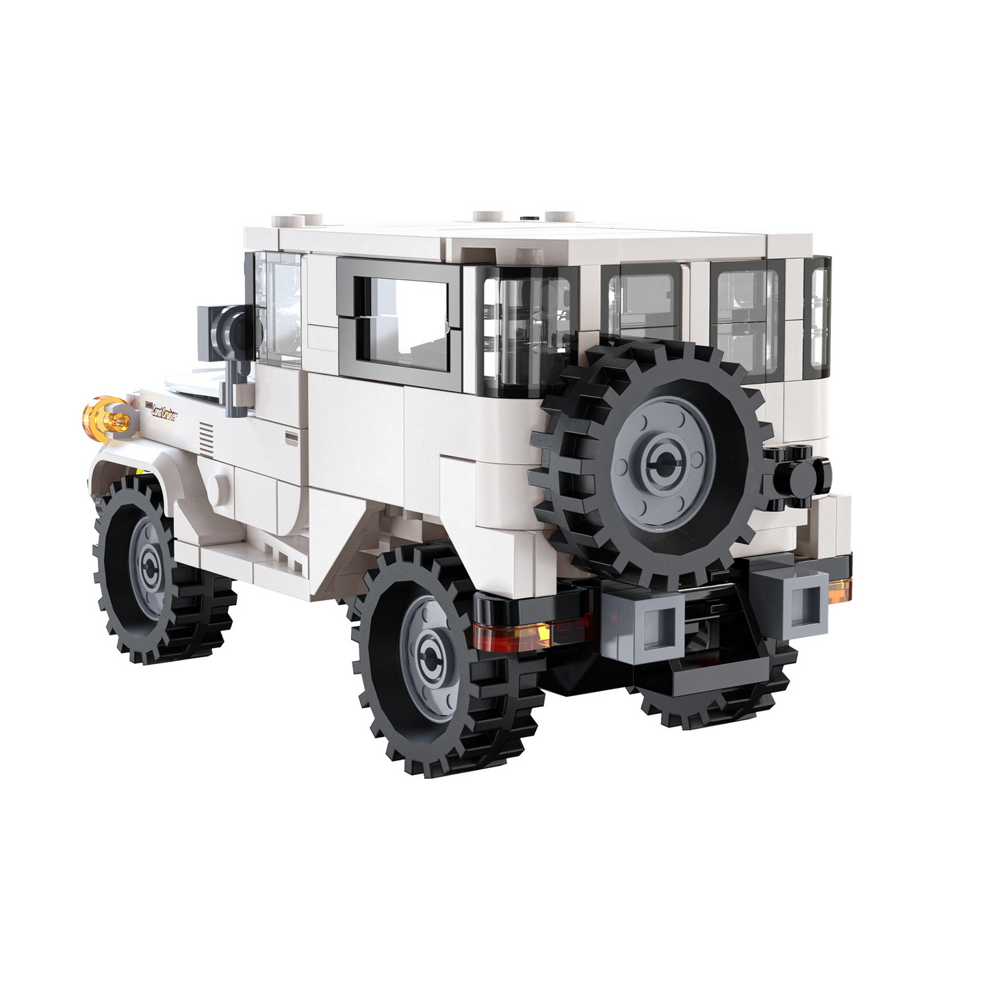 CaDA Toyota Land Cruiser FJ40 - 1:24 Scale Building Brick Model Kit
