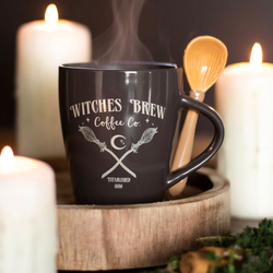 Witches Brew Coffee Co Mug & Spoon Set