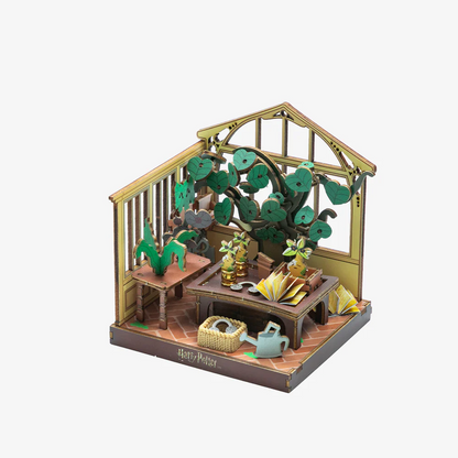 Harry Potter Hogwarts Herbology Class - Puremind Wooden Model Kit