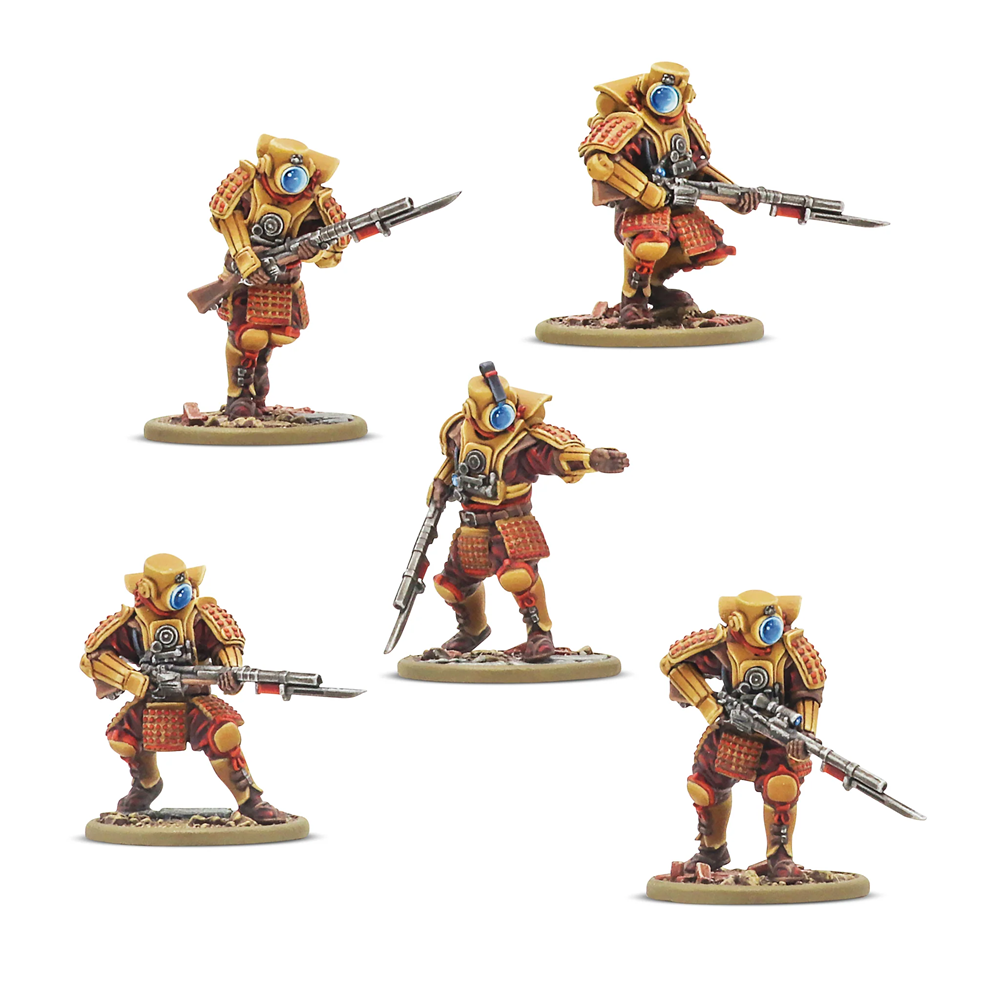 Konflikt ’47 Ghost Attack Squad -5 Figures