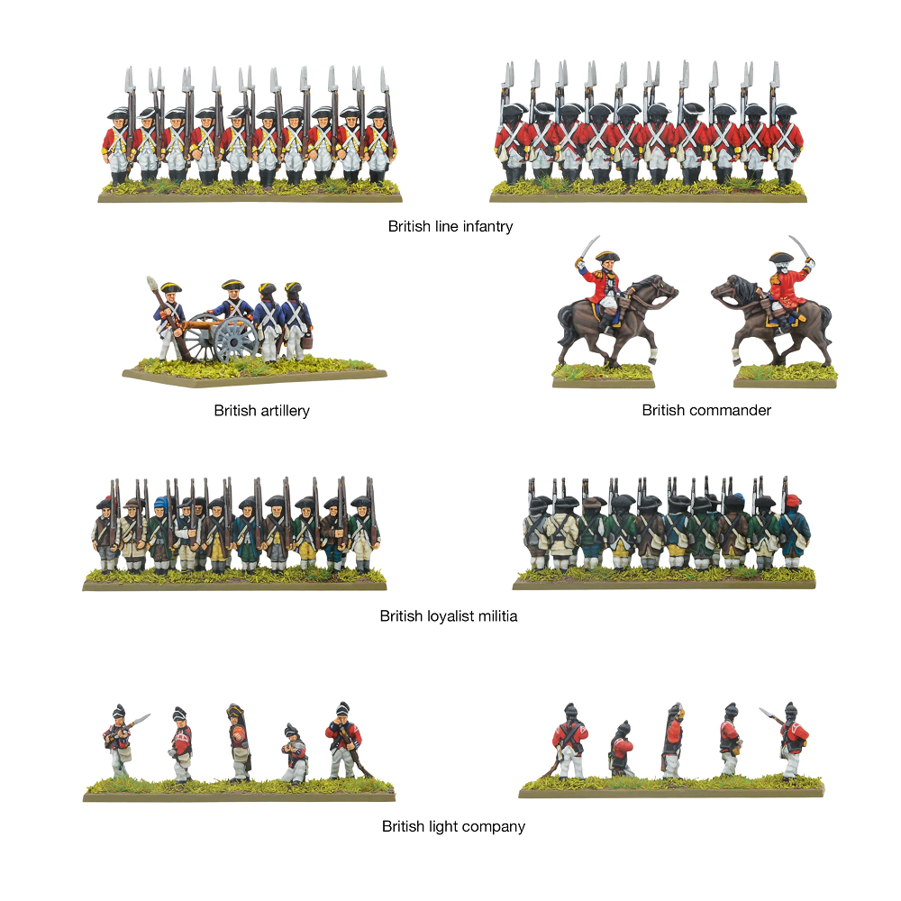 Black Powder Epic Battles: Revolution! - British Army Brigade