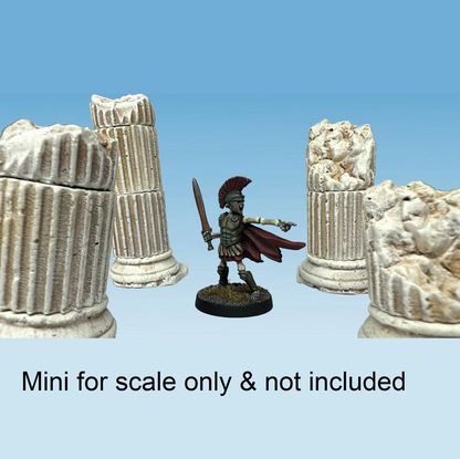 Ruined Greek Columns - Crooked Dice - Boxed