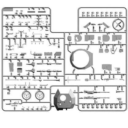 ICM Panzerspähwagen (Funk) P204(f) Armoured Command Vehicle | 1:35 Scale Model