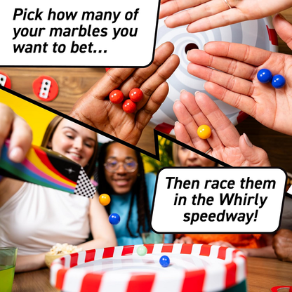 Whirly Derby – All-Action Marble Racing Game