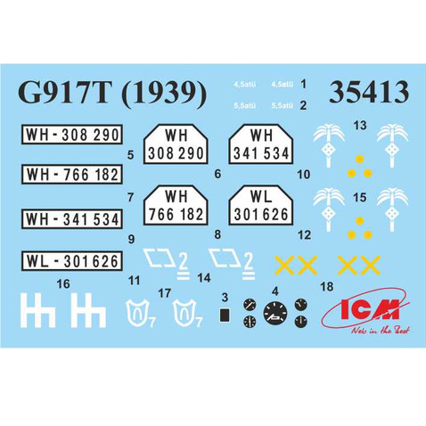 ICM G917T Truppenluftschutzwagen With Flak 38 | 1:35 Scale Model